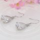 Direct Selling Zircon Earrings Necklace Set Drop Earrings Ear Hook Ear Jewelry  Gifts