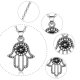 Retro Alloy Zircon Necklace And Earrings Two-piece Quality