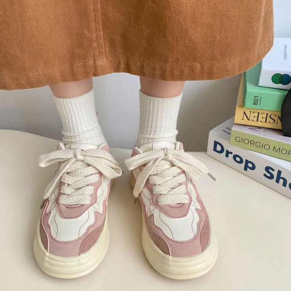 Girl's Casual Sneaker All-matching Platform Shoes