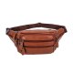 Cowhide Men's Belt Bag Leather Shoulder Bag Chest Bag